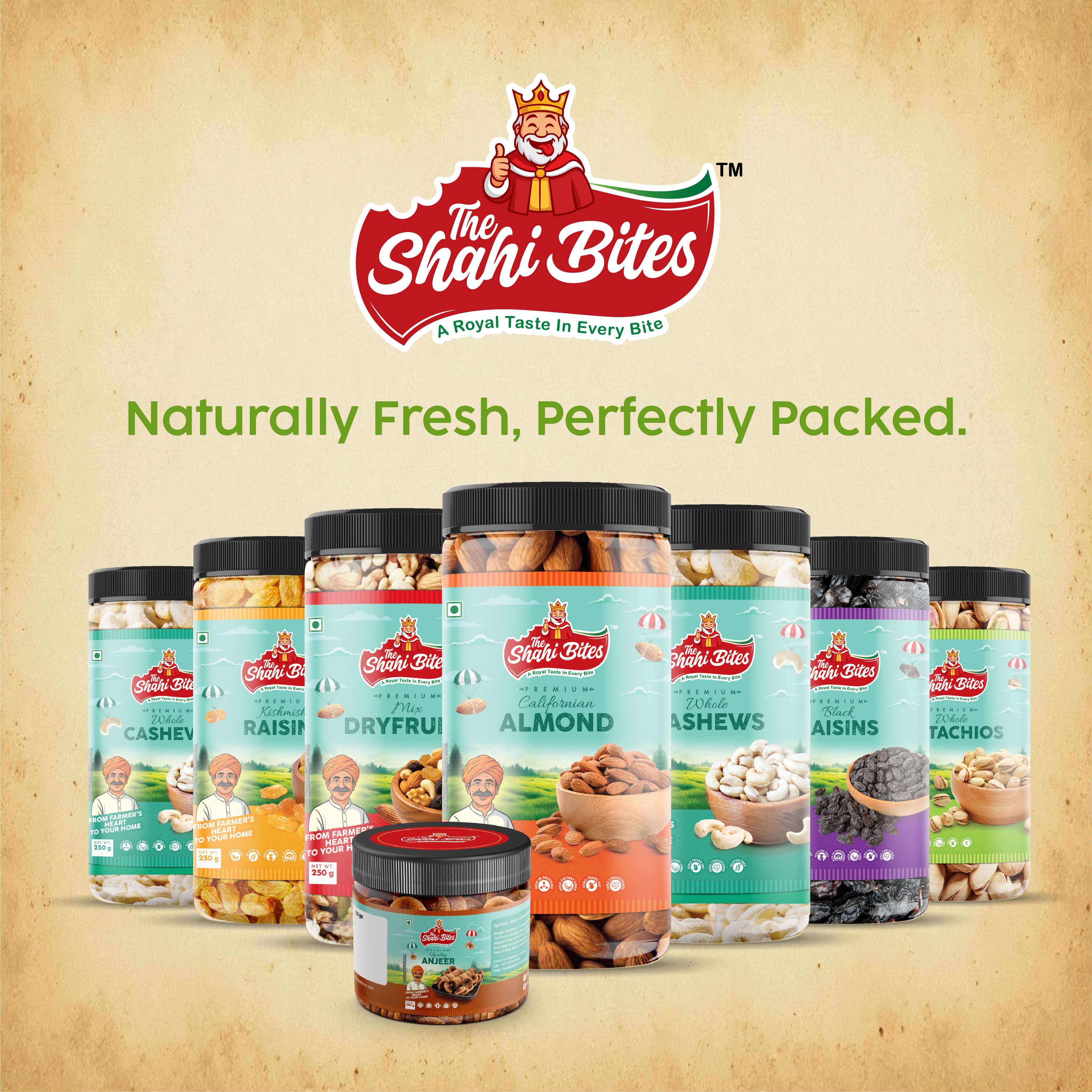 Shahi Bites Roasted & Salted Jumbo Pistachio – 200gm