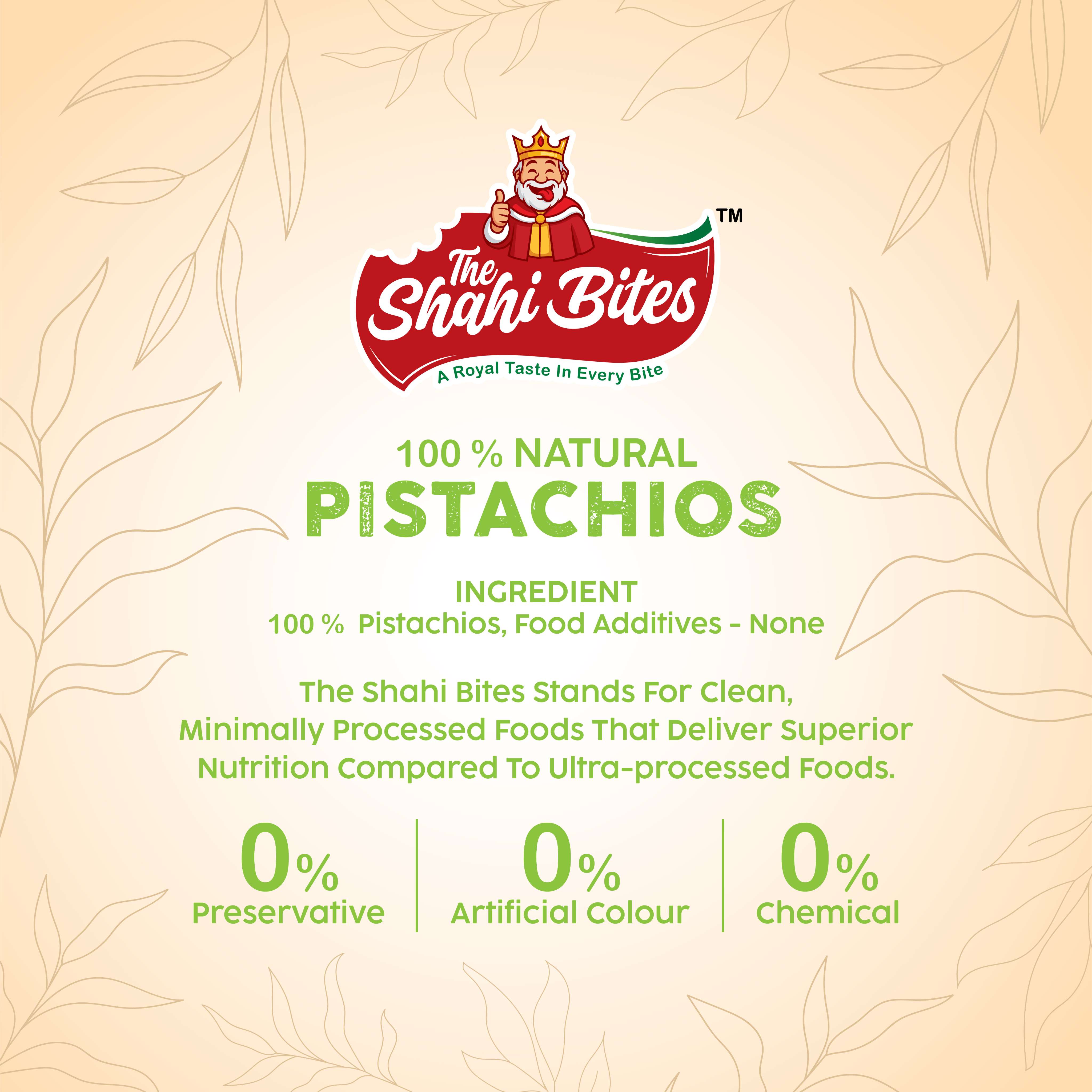 Shahi Bites Roasted & Salted Jumbo Pistachio – 200gm