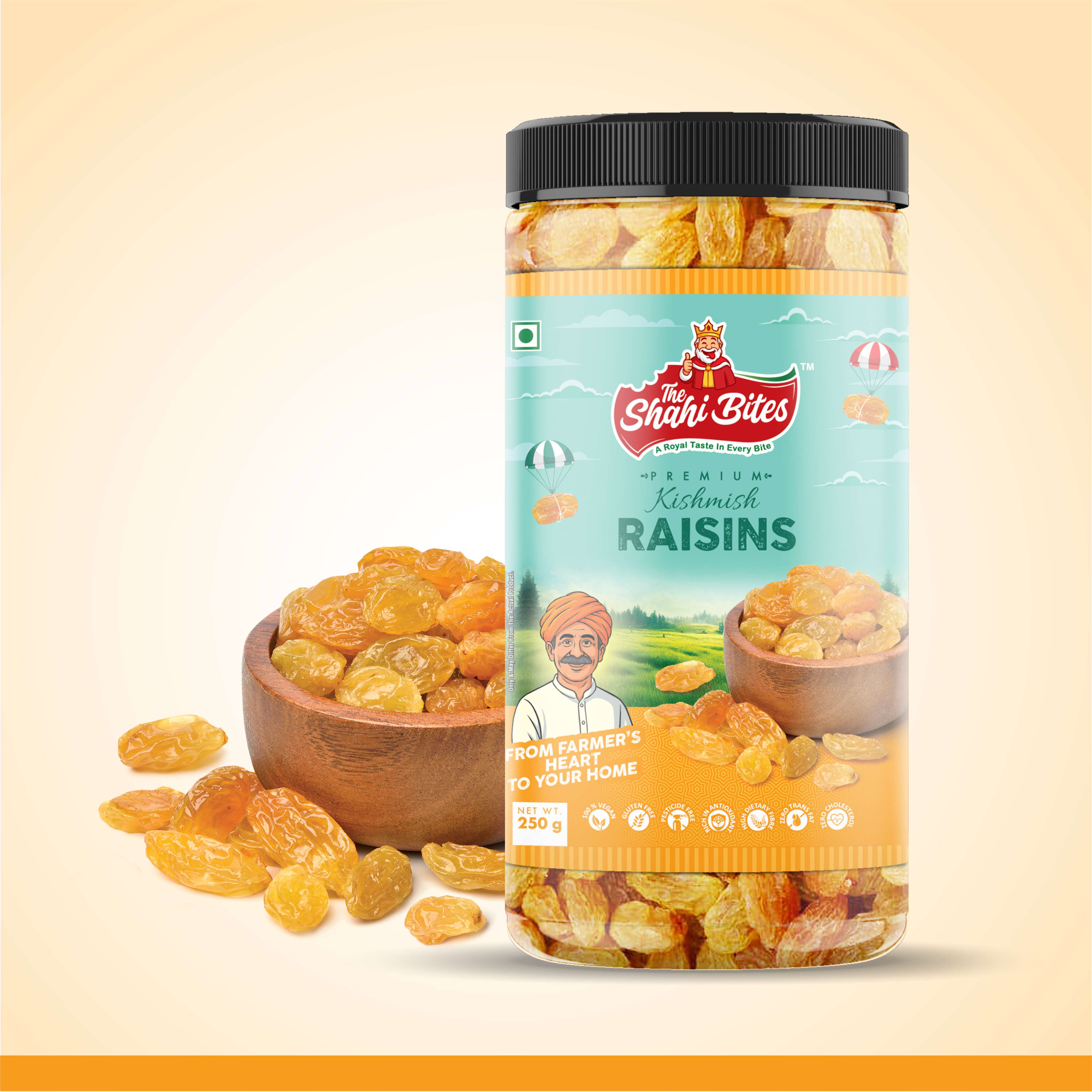 Shahi Bites Raisins (Kishmish) – 250gm