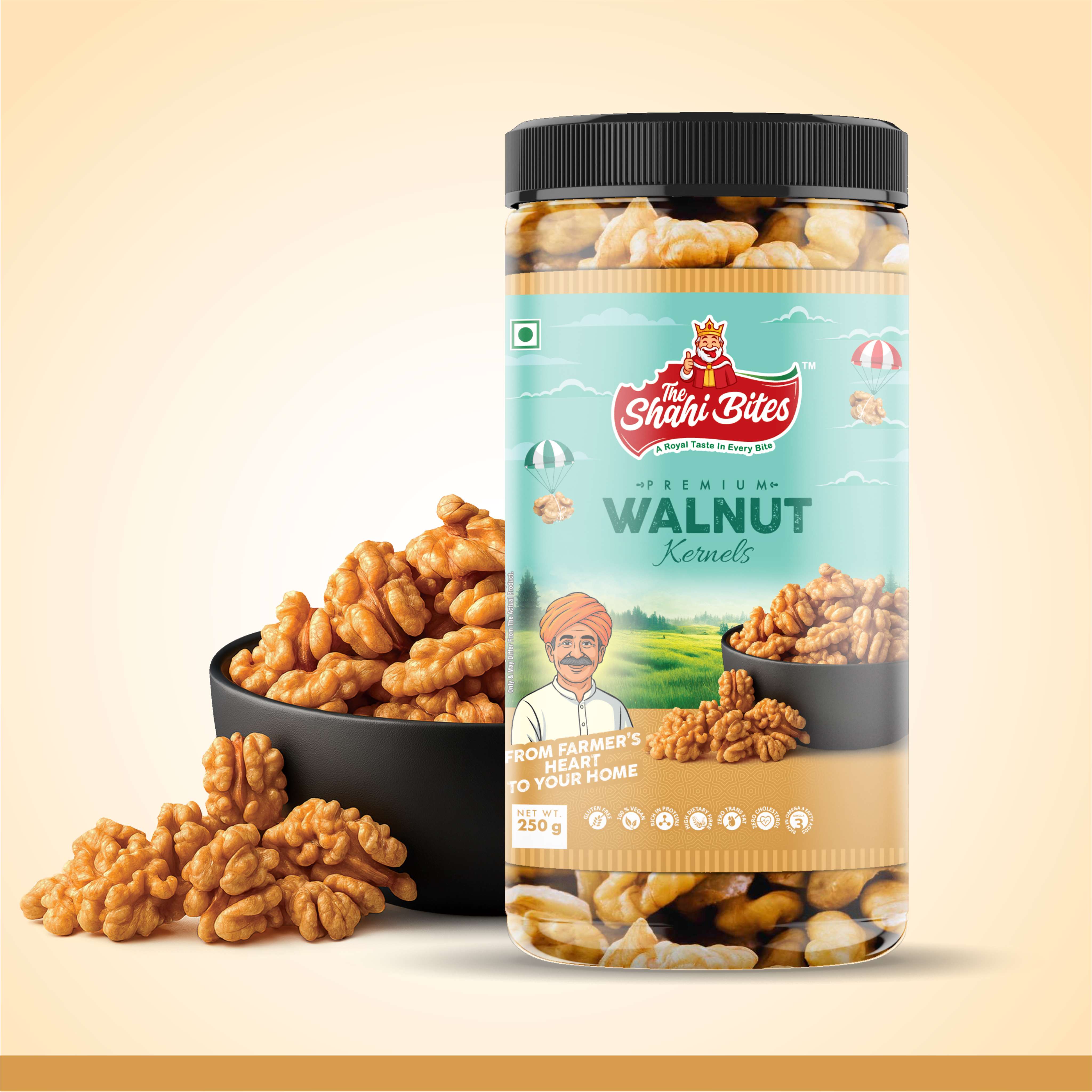 Shahi Bites Big Walnut In-Shell – 250gm